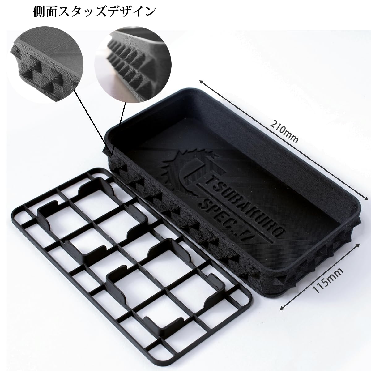 Amazon.co.jp: 3Dプリンター製鉢皿 鉢 トレー トレイ 受け皿 角皿